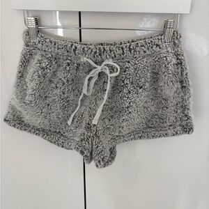 Mini Plush Fuzzy Lounge Shorts